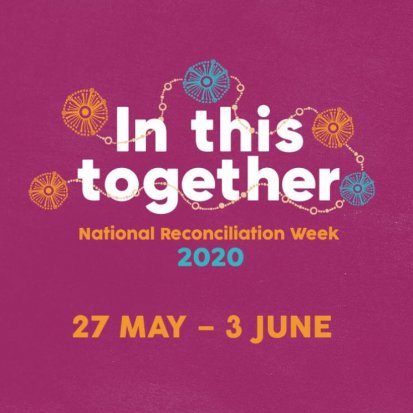 National Reconciliation Week 2020 theme banner, acknowledgement https://www.reconciliation.org.au