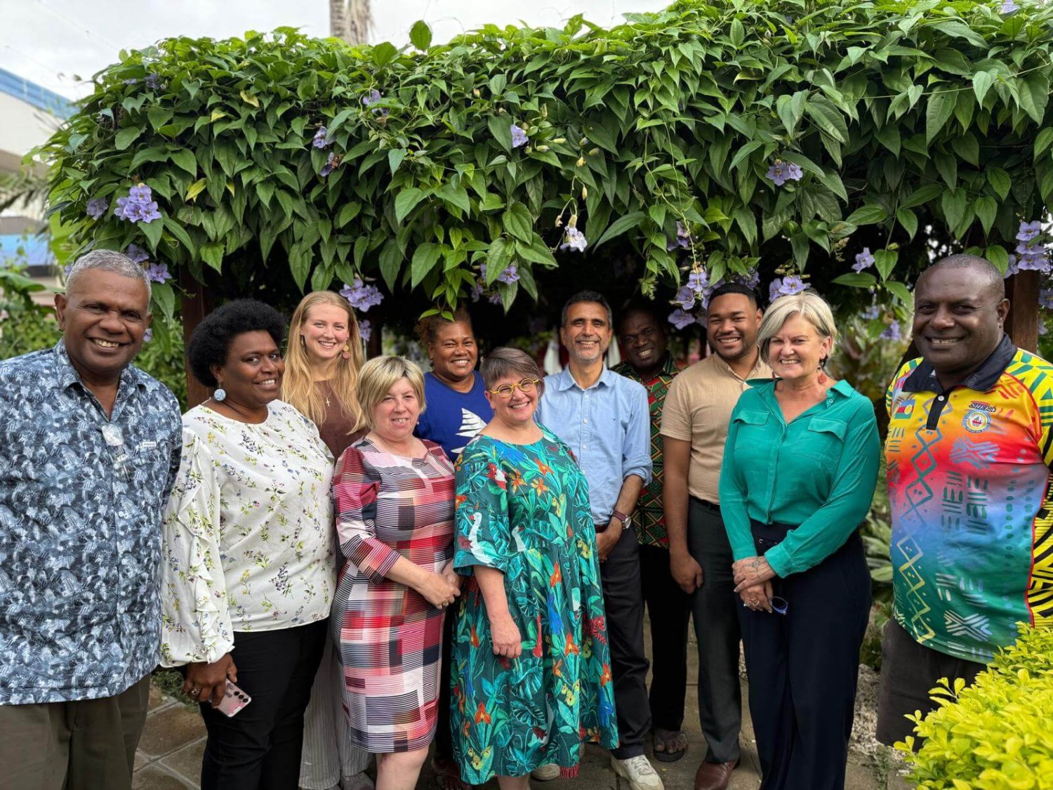 Sustineo staff with the Nabanga Consortium in Vanuatu