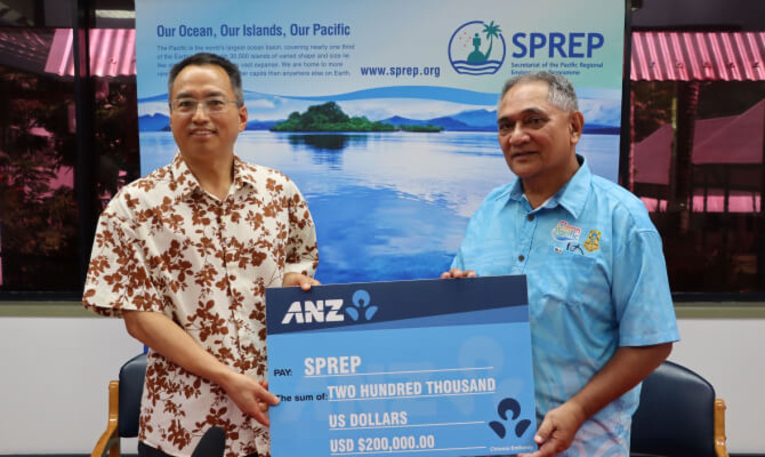 China supports strengthening climate change resilience and environmental protection in the Pacific