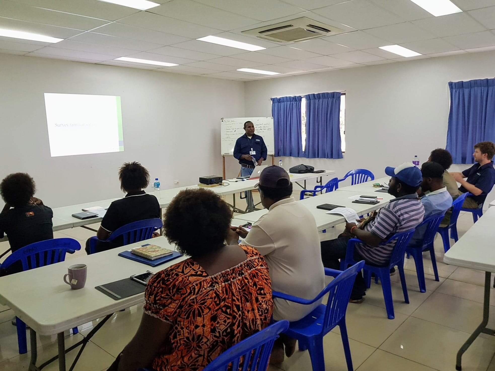 Sustineo led training workshop with local researchers in East New Britain Province, Papua New Guinea