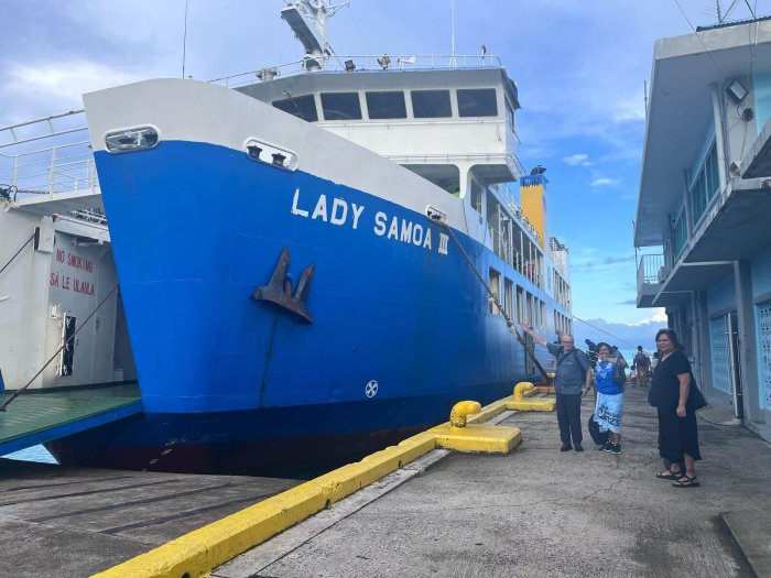 Samoan ship