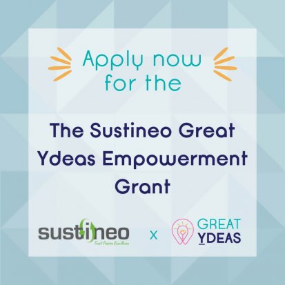 Apply now for the Sustineo Great Ydeas Empowerment Grant